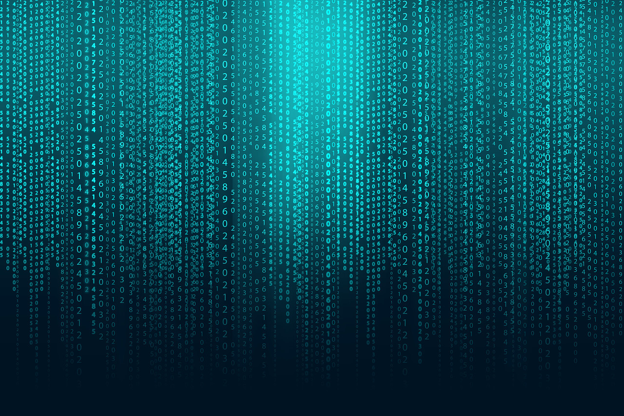 绿色的蓝色背景