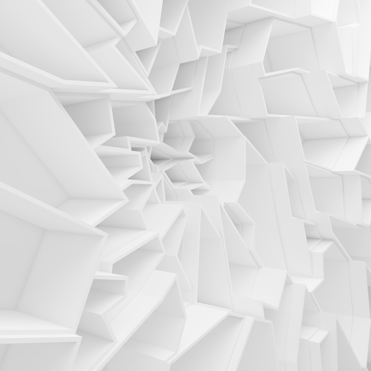 几何色彩抽象多边形壁纸