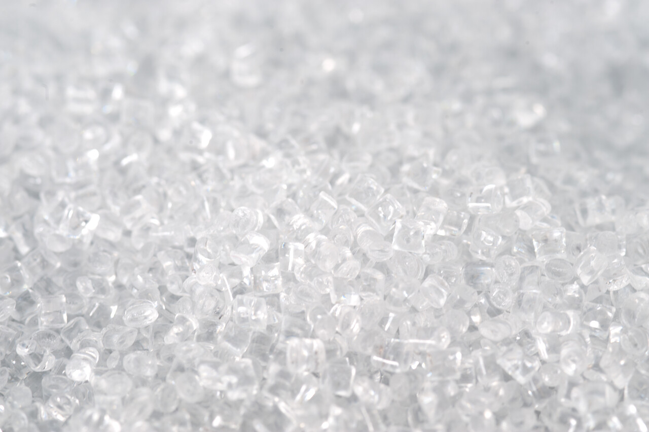 白聚碳酸酯塑料背景