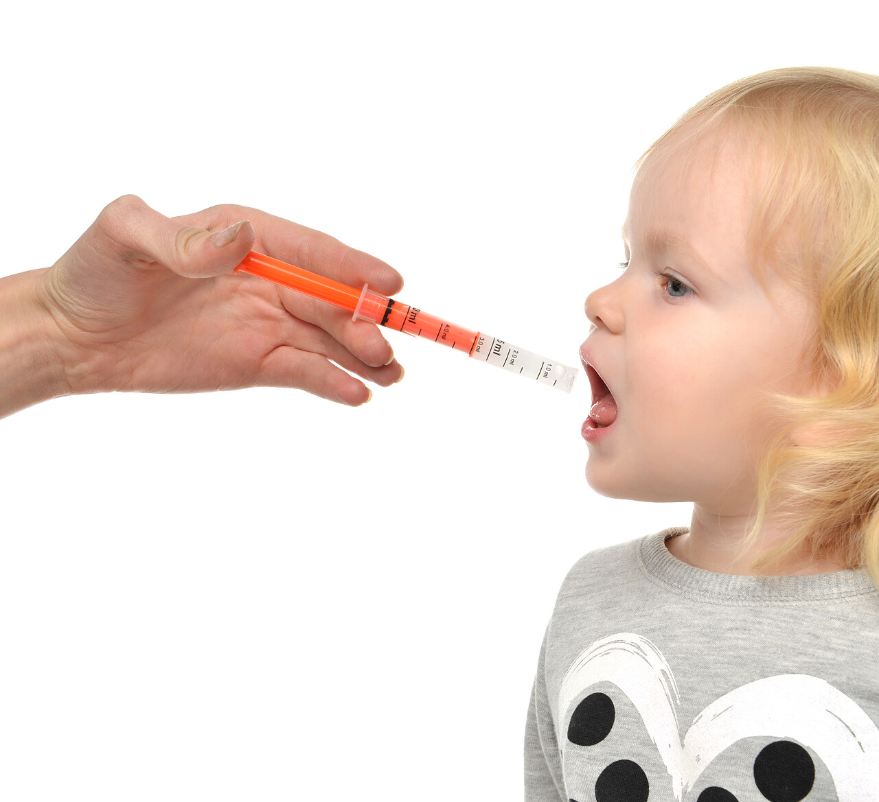 儿童保健孩子检测口腔的异味