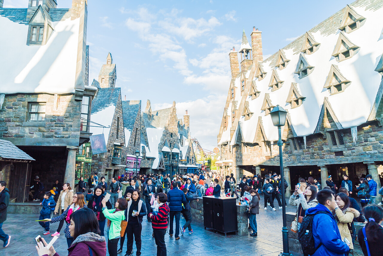 在一个魔法学院里的哈利 · 波特有着独特吸引力