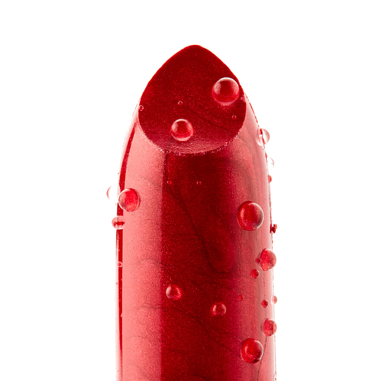 红色口红水珠唇膏唇釉化妆品唇部产品