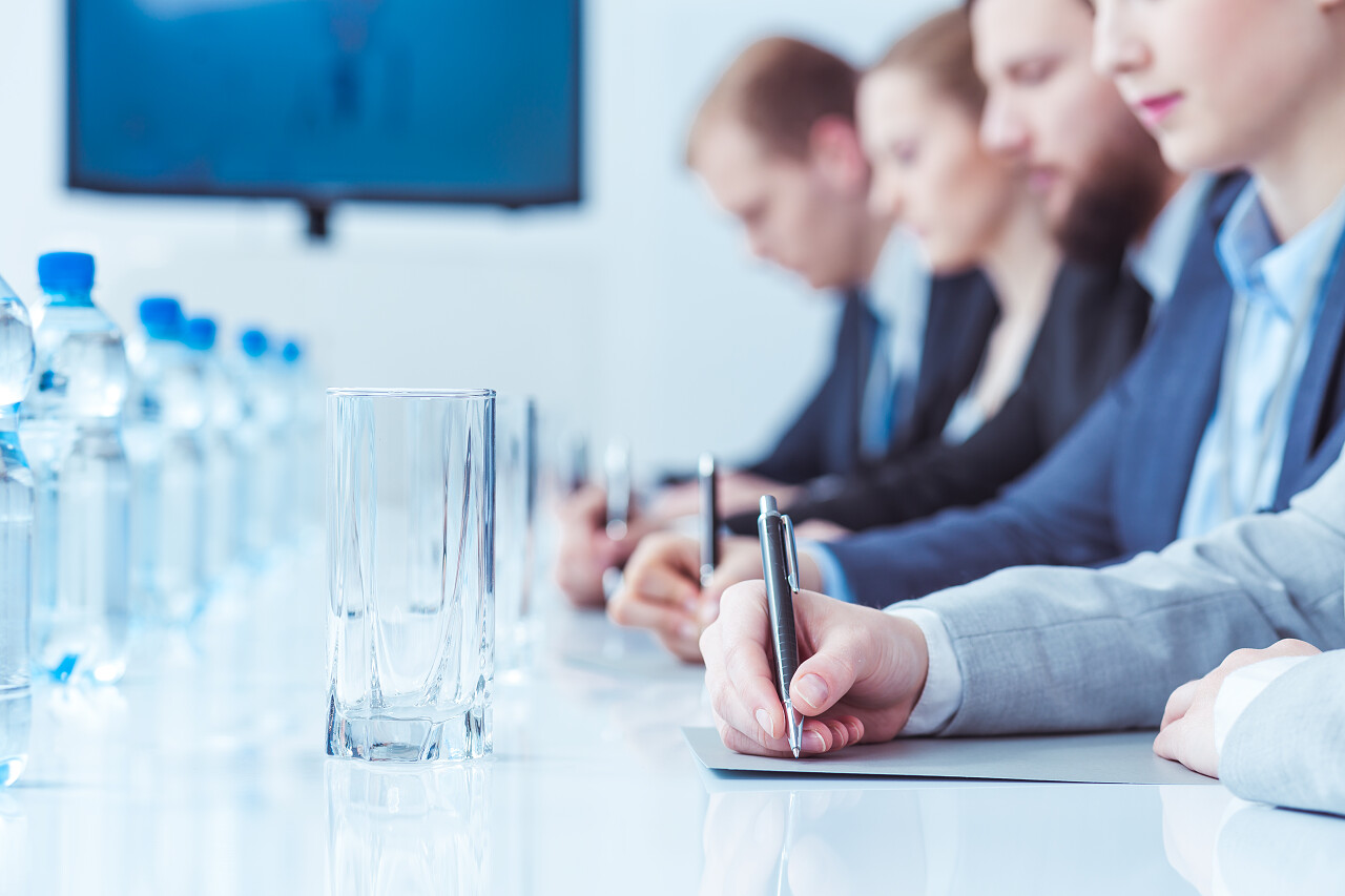 工作职场会议会议场景商务办公室工作场景企业公司