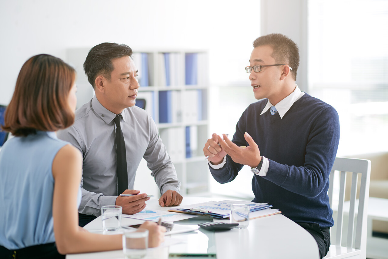 工作职场会议会议场景商务办公室工作场景企业公司