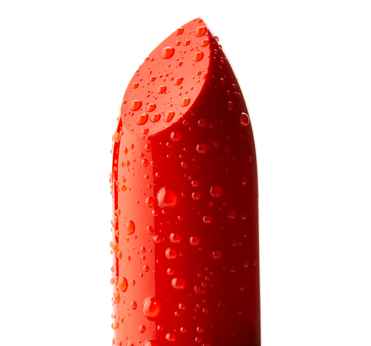 红色口红水珠唇膏唇釉化妆品唇部产品