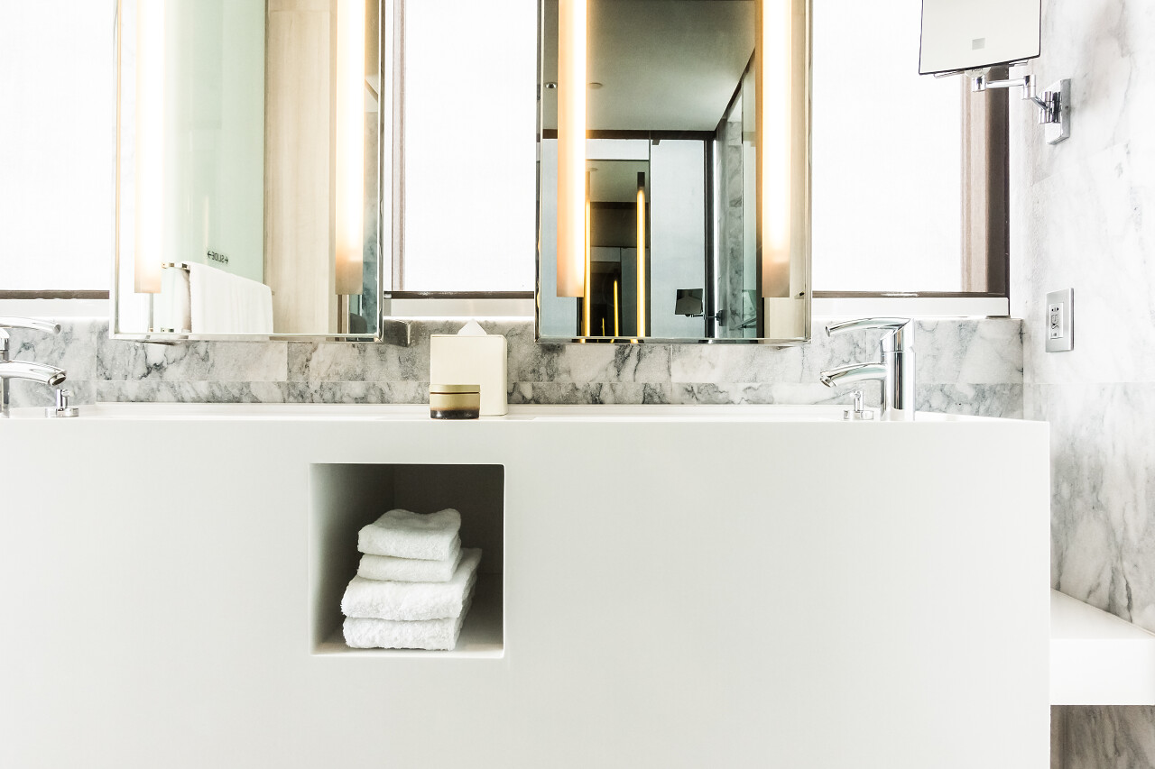 简约风格室内厕所洗手间浴室建筑整齐室内设计