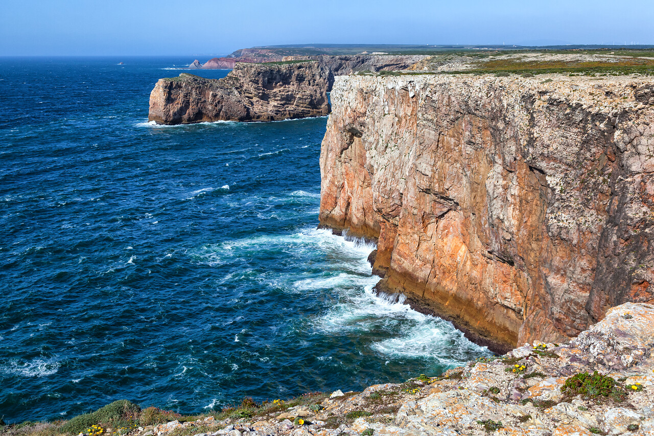 大海海浪浪花海面水面湖面石头礁石