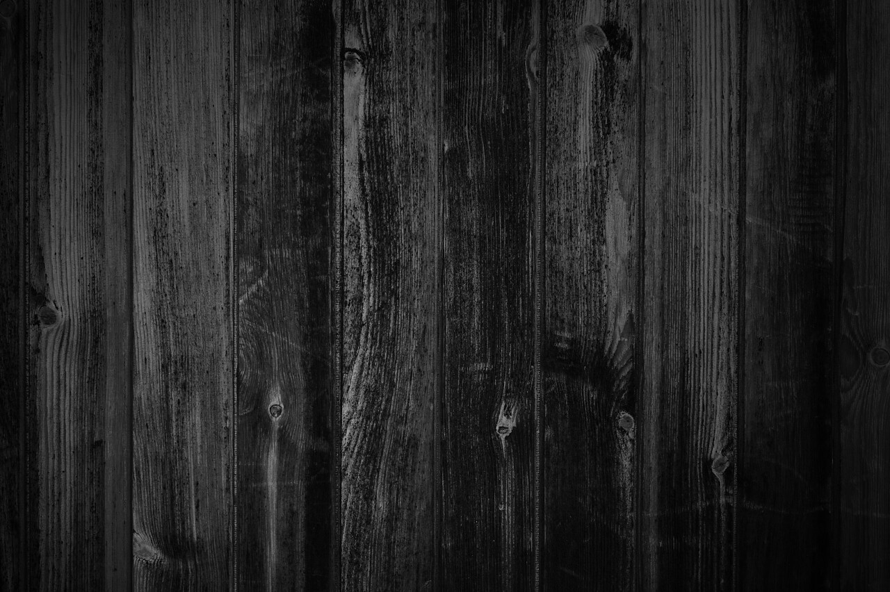 黑色木纹木头板木条木纹背景