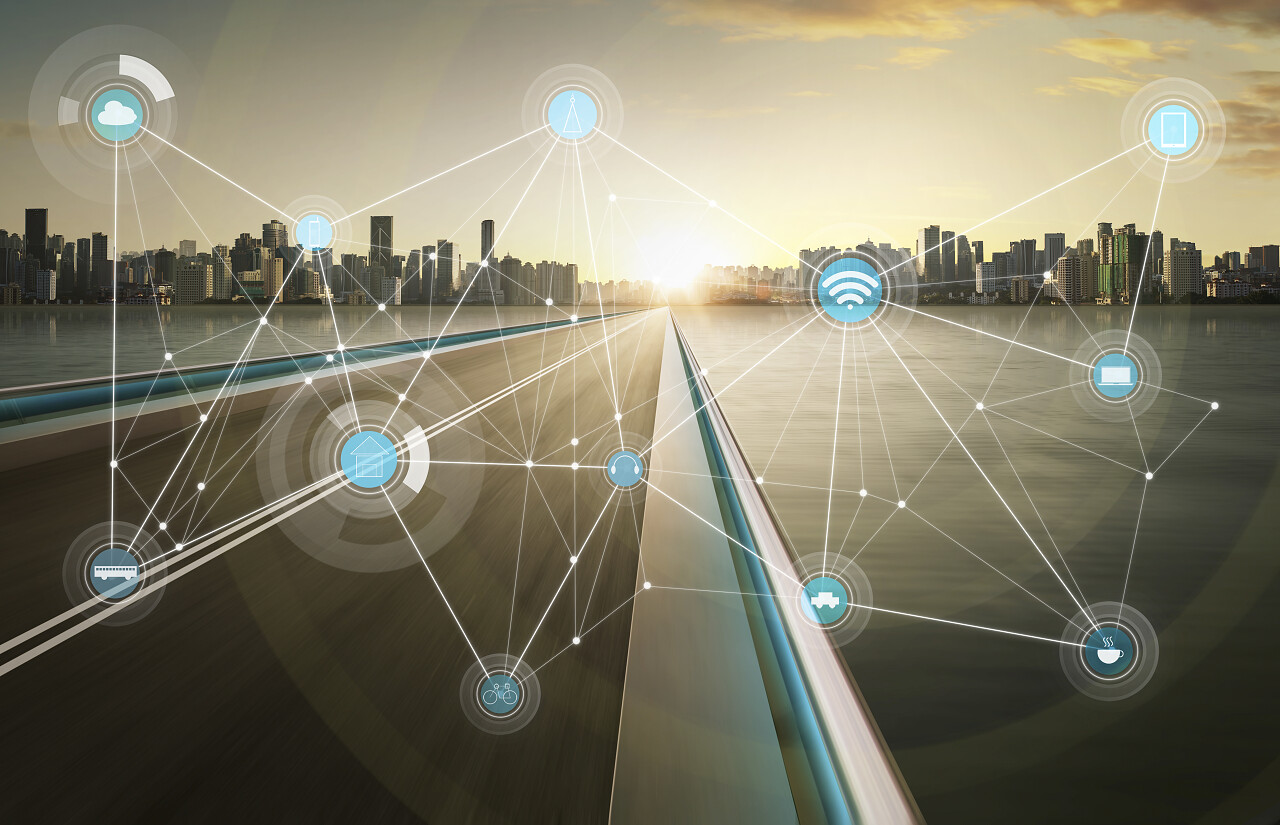 城市互联马路公路道路高速公路快速通过