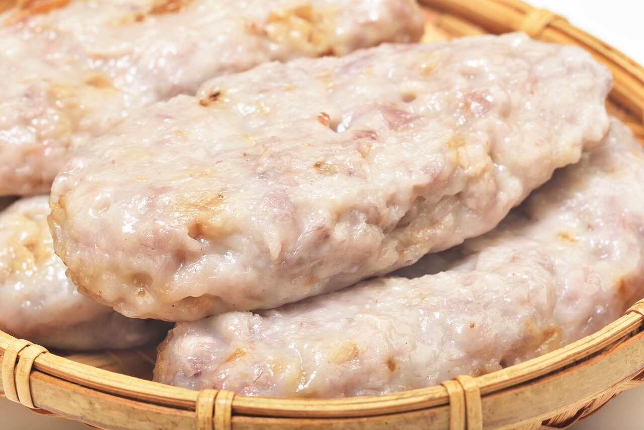 竹托盘竹筐原料汉堡的汉堡