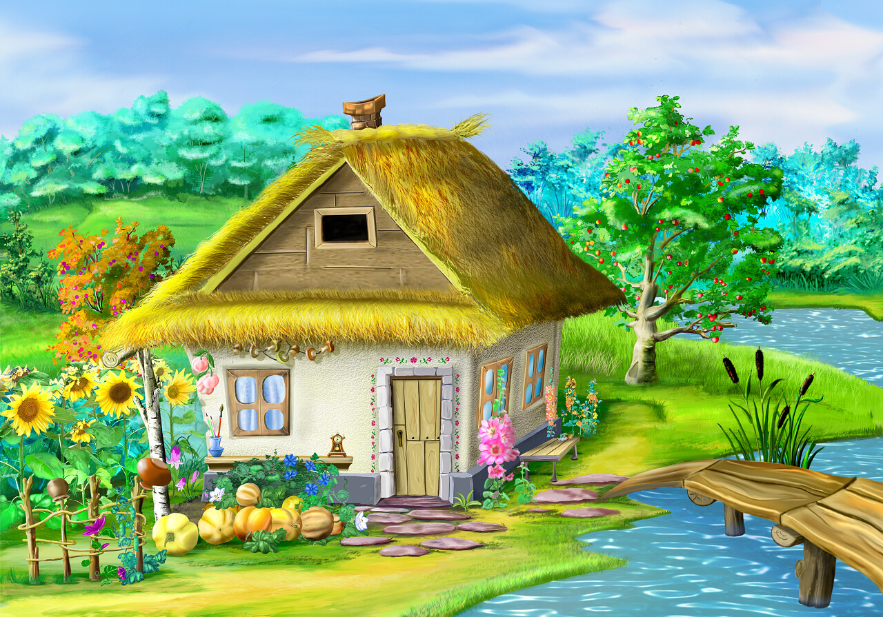 卡通风格的插图