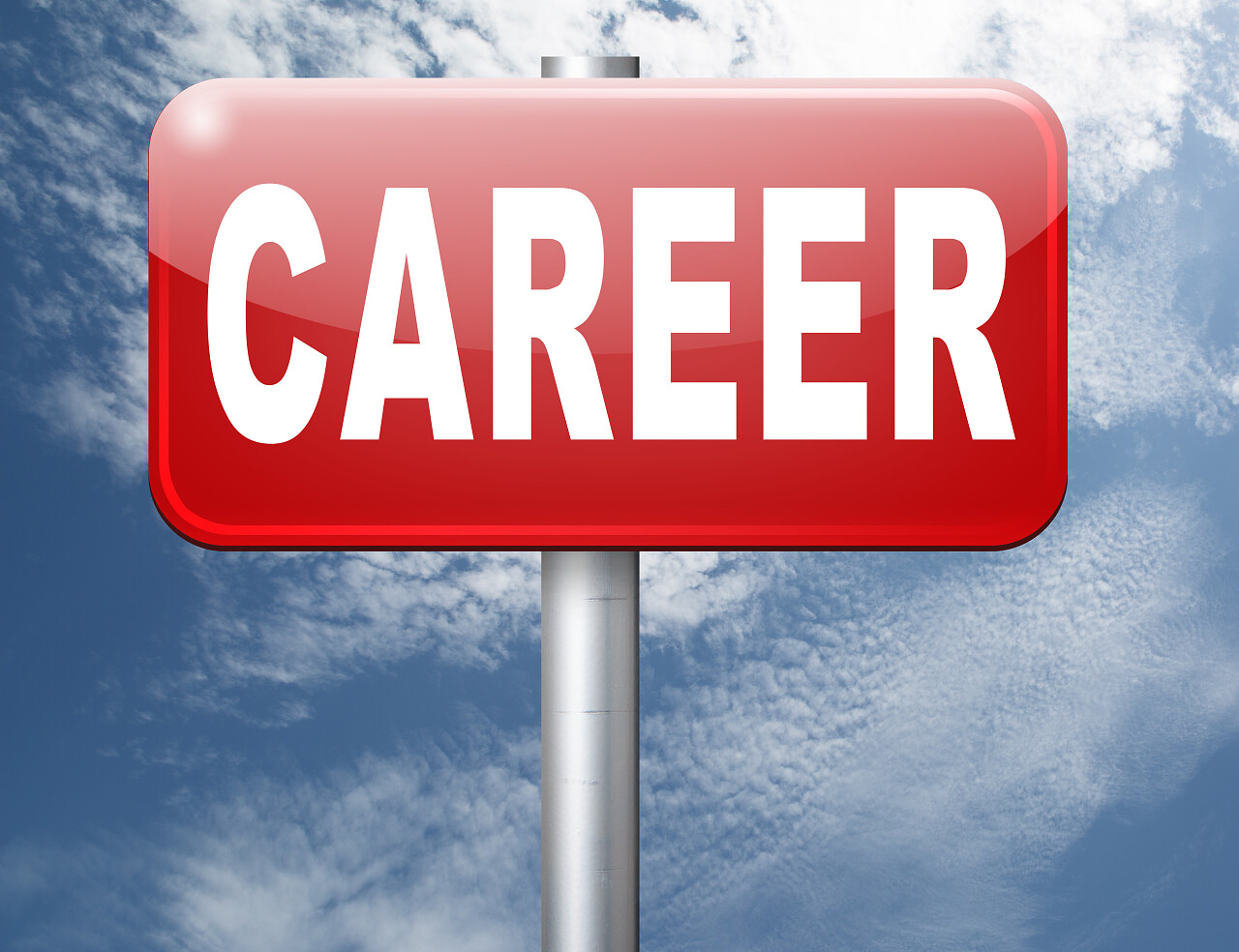 职业生涯文本上道路标志