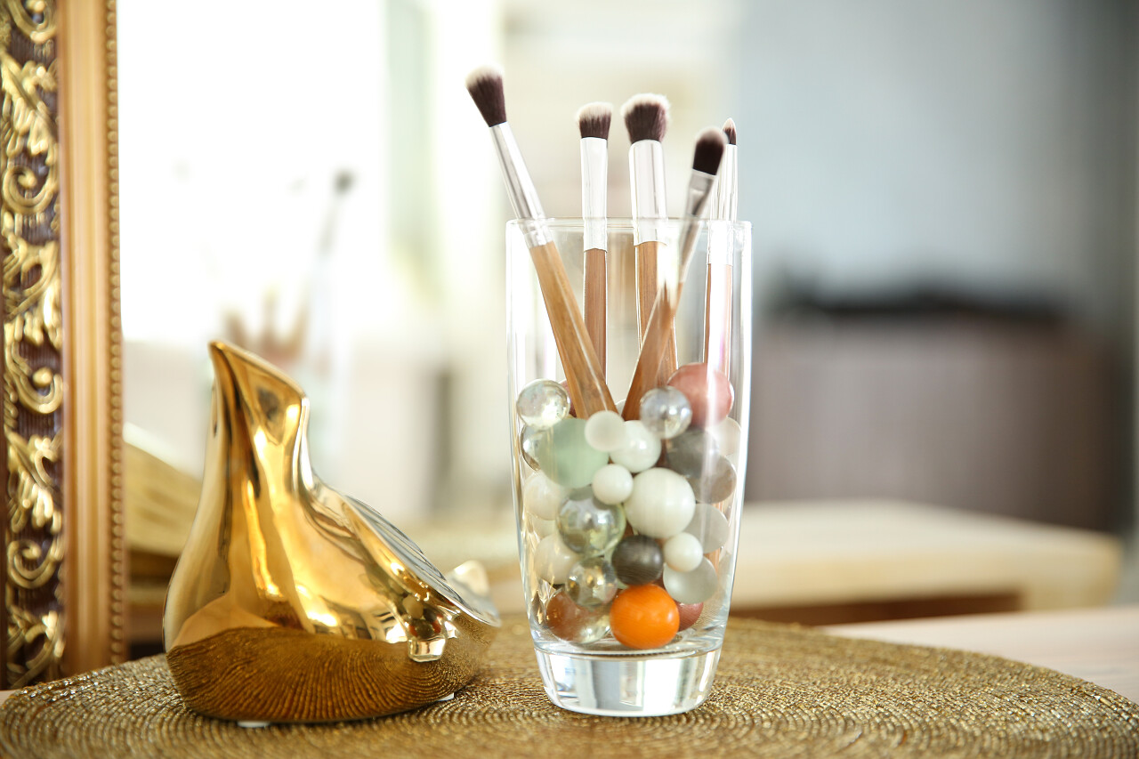 专业化妆刷特写