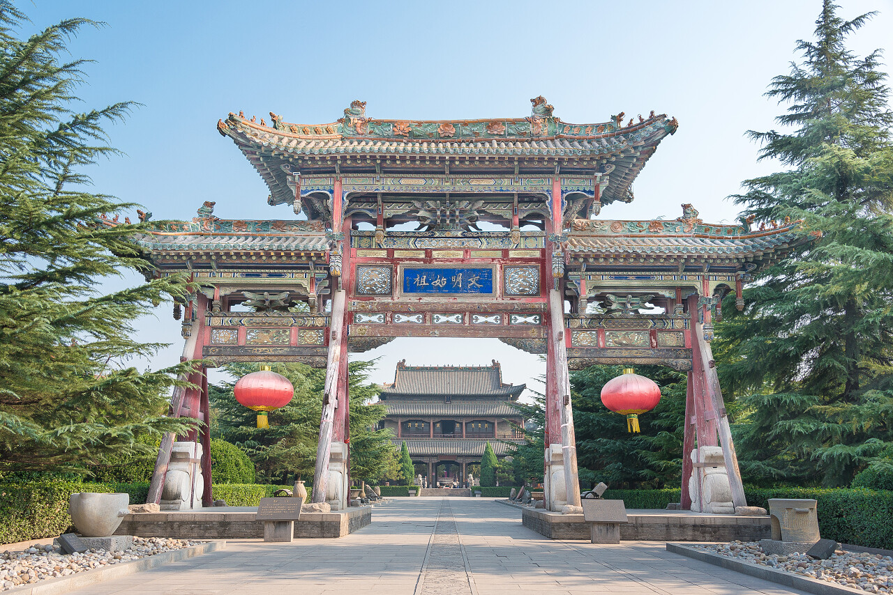 山西姚庙山西省临汾市著名的历史古迹山西旅游