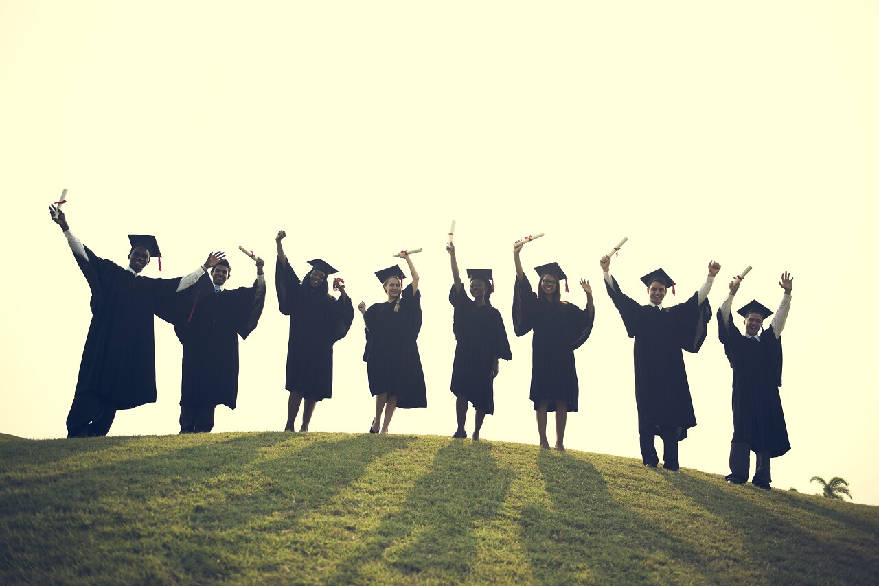 高校学生毕业美好毕业回忆