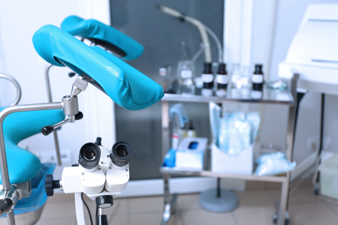 医院的妇科检查房间