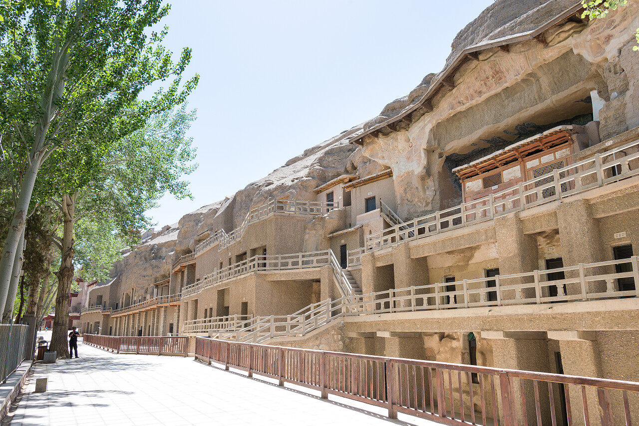 敦煌市著名的历史古迹宁夏旅游敦煌旅游