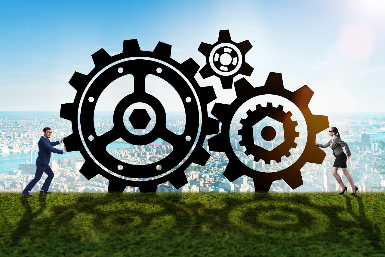 合作的人团队协作团队合作