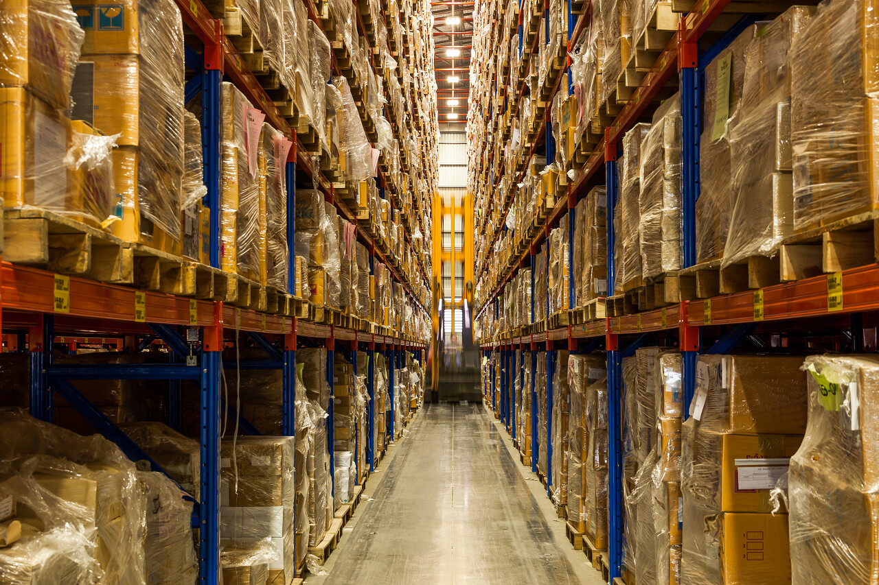 仓库货架的公司物流仓库物流园区