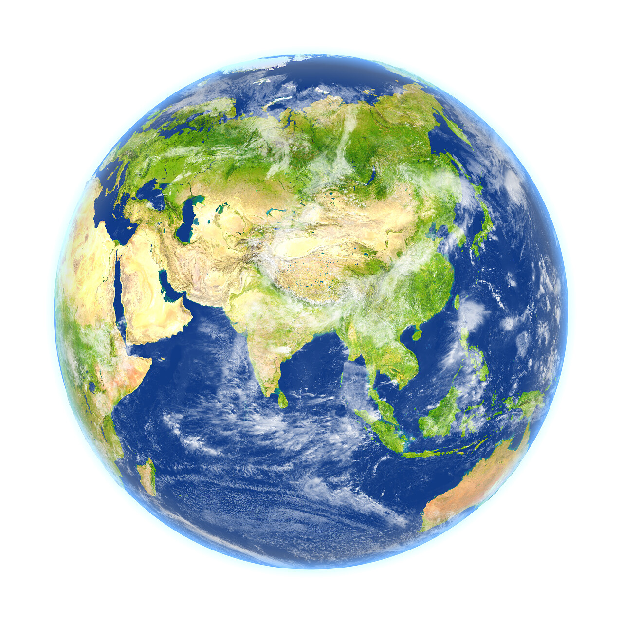 地球的立体图片