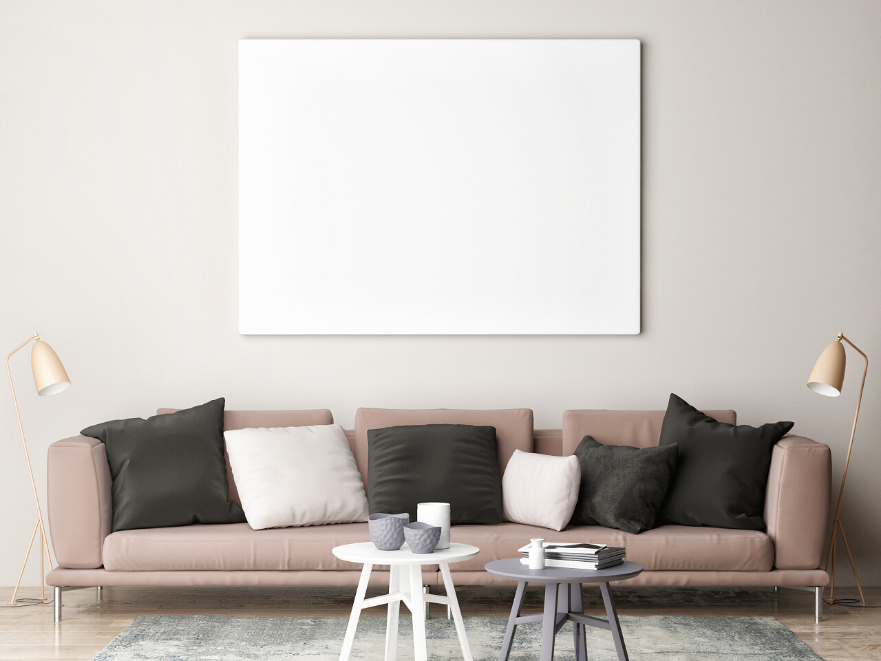 简约家居背景墙