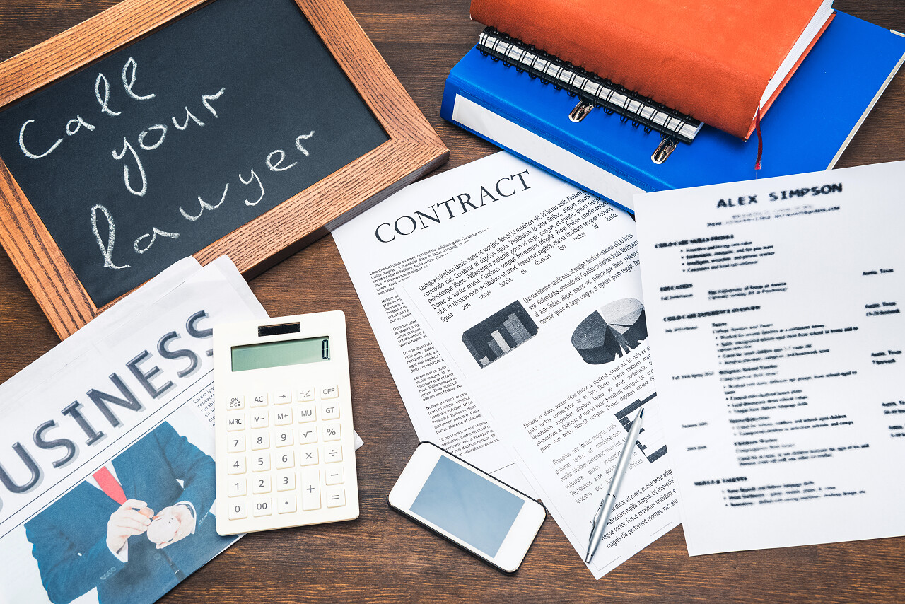 办公桌上的用品