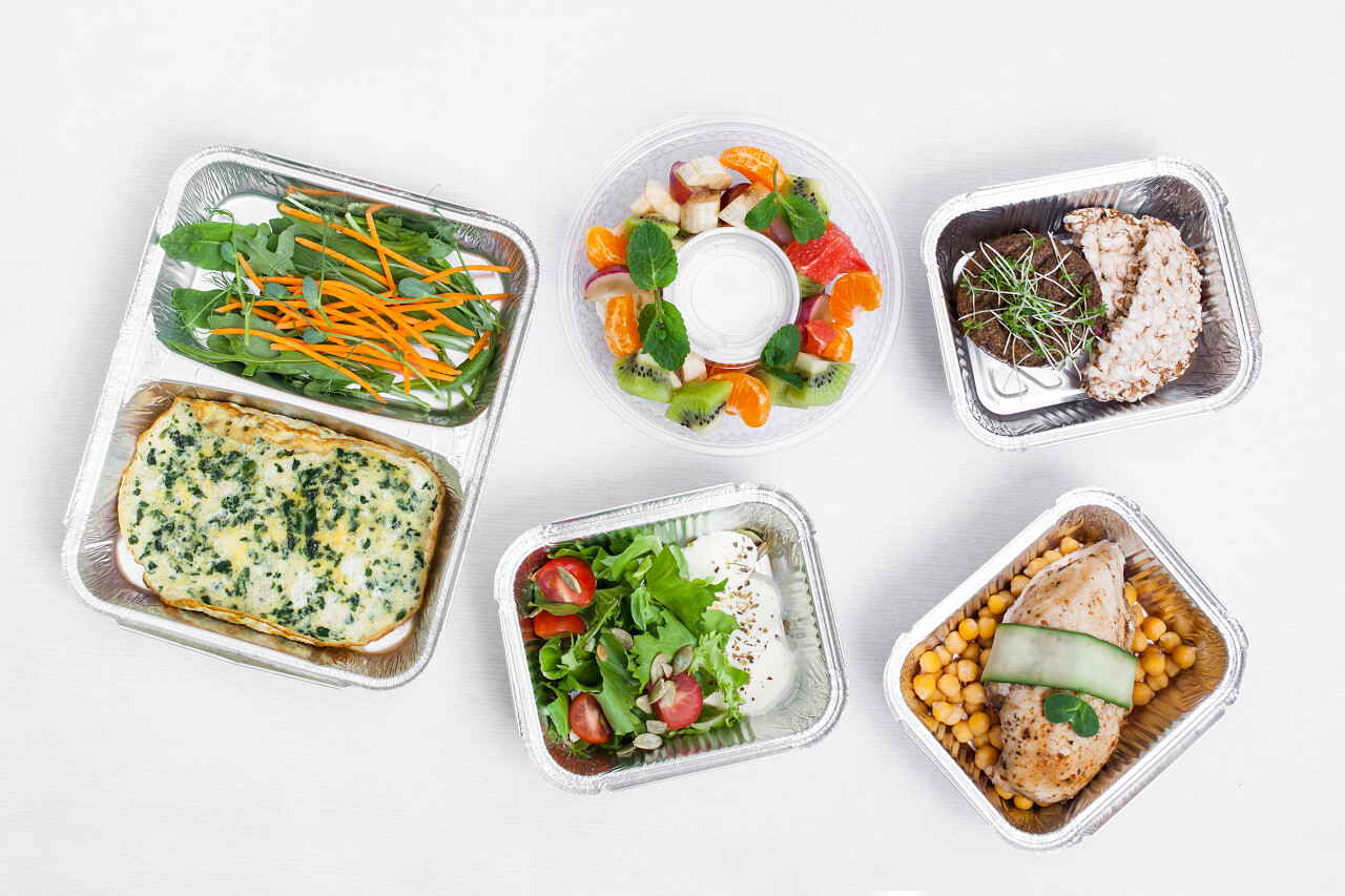 在框中有机新鲜营养