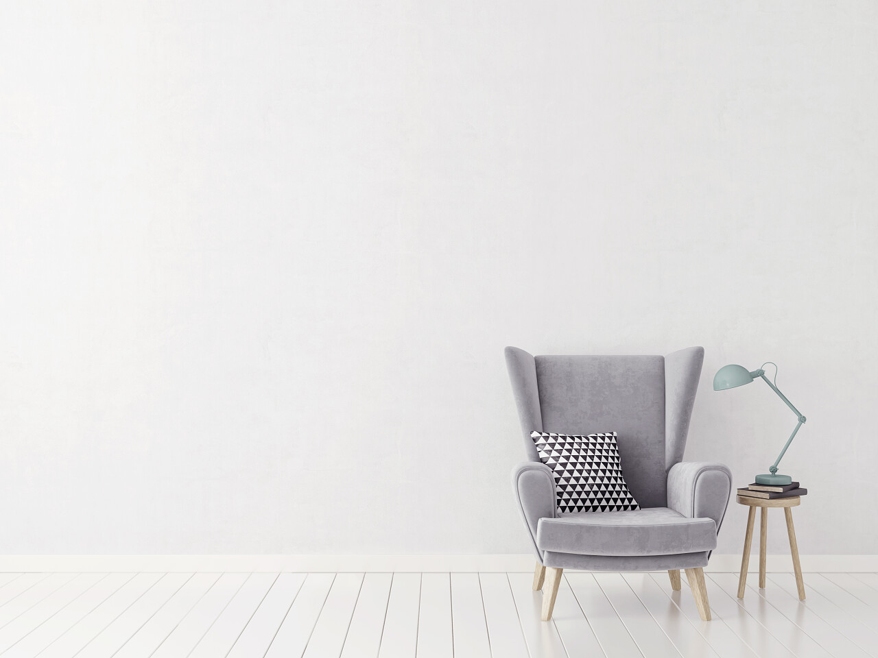 现代室内空间与漂亮的家具