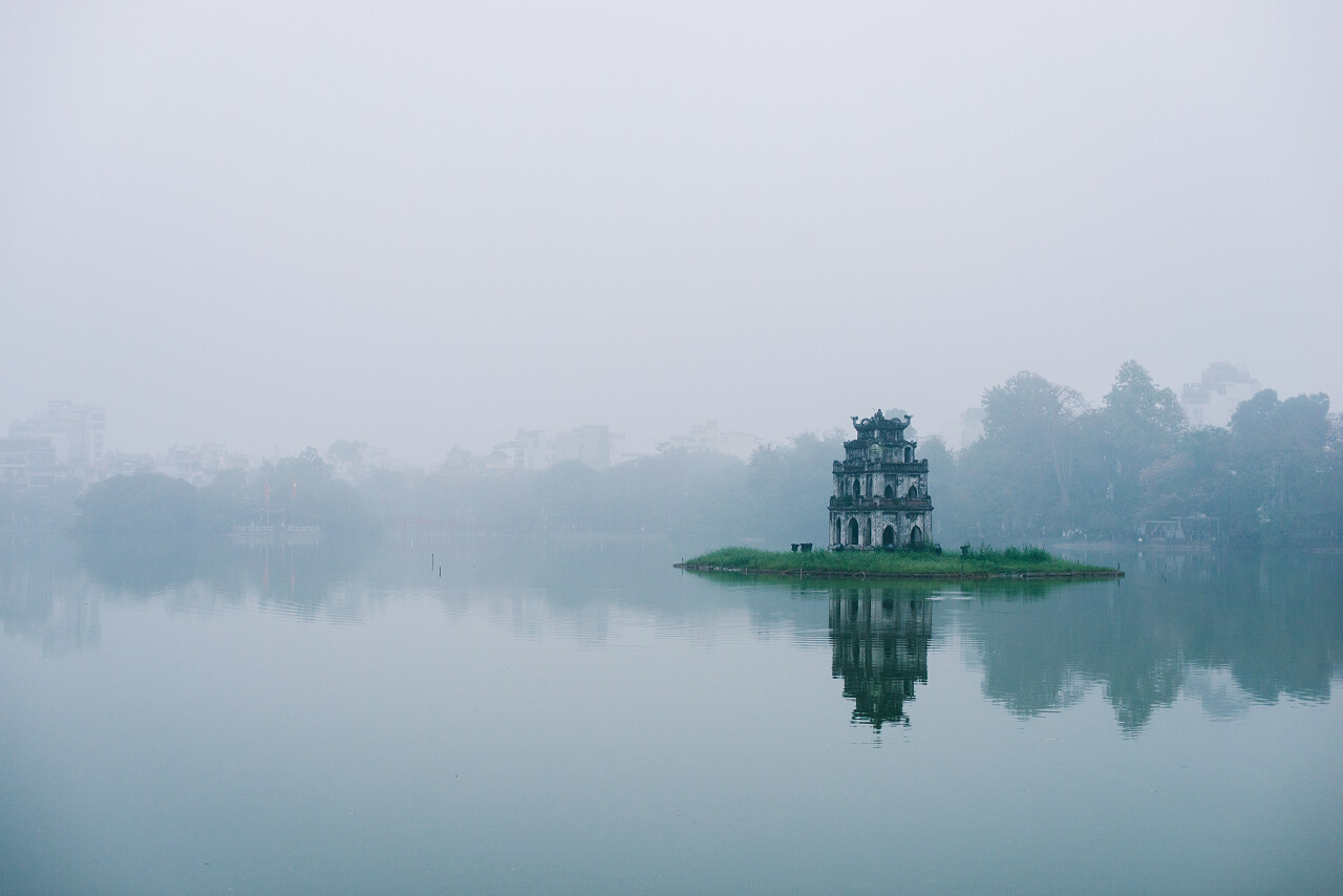 河内越南的龟塔风景越南旅游传统二十四节气24节气清明节清明