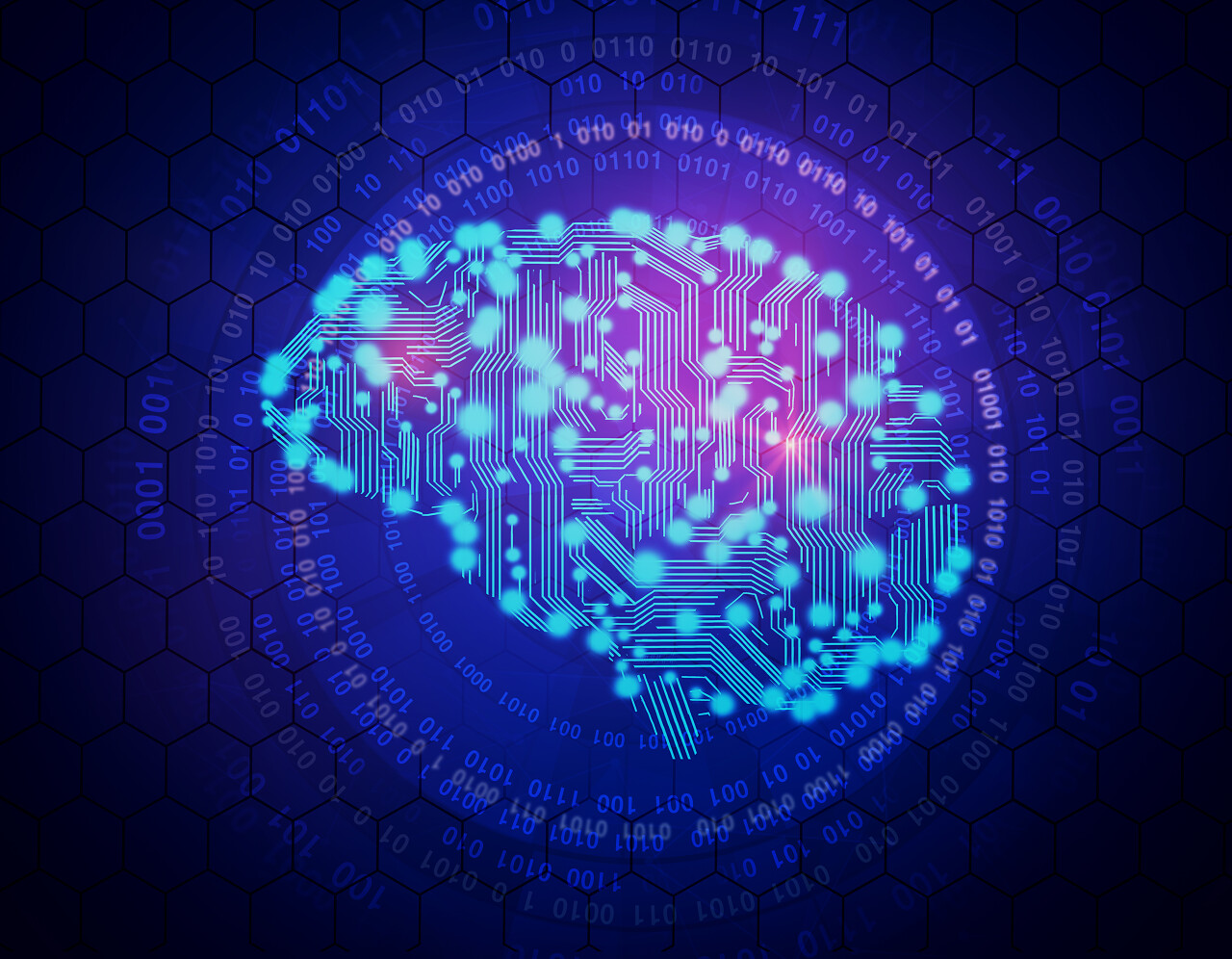 抽象的数字大脑上提高记忆力大脑思考