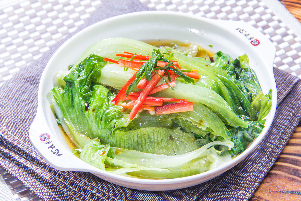 蔬菜烹饪的美食照片