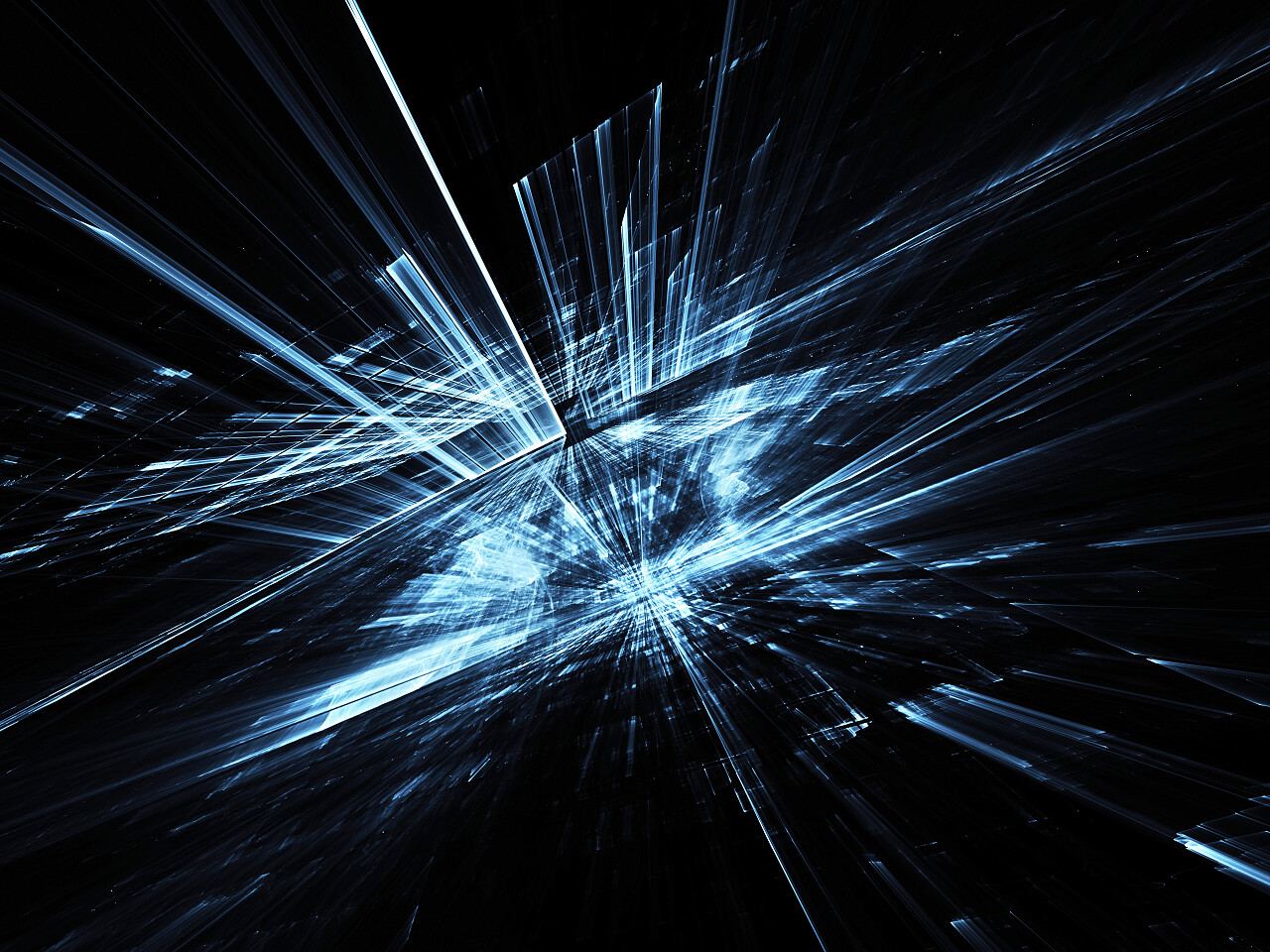 计算机生成的抽象高科技艺术概念背景