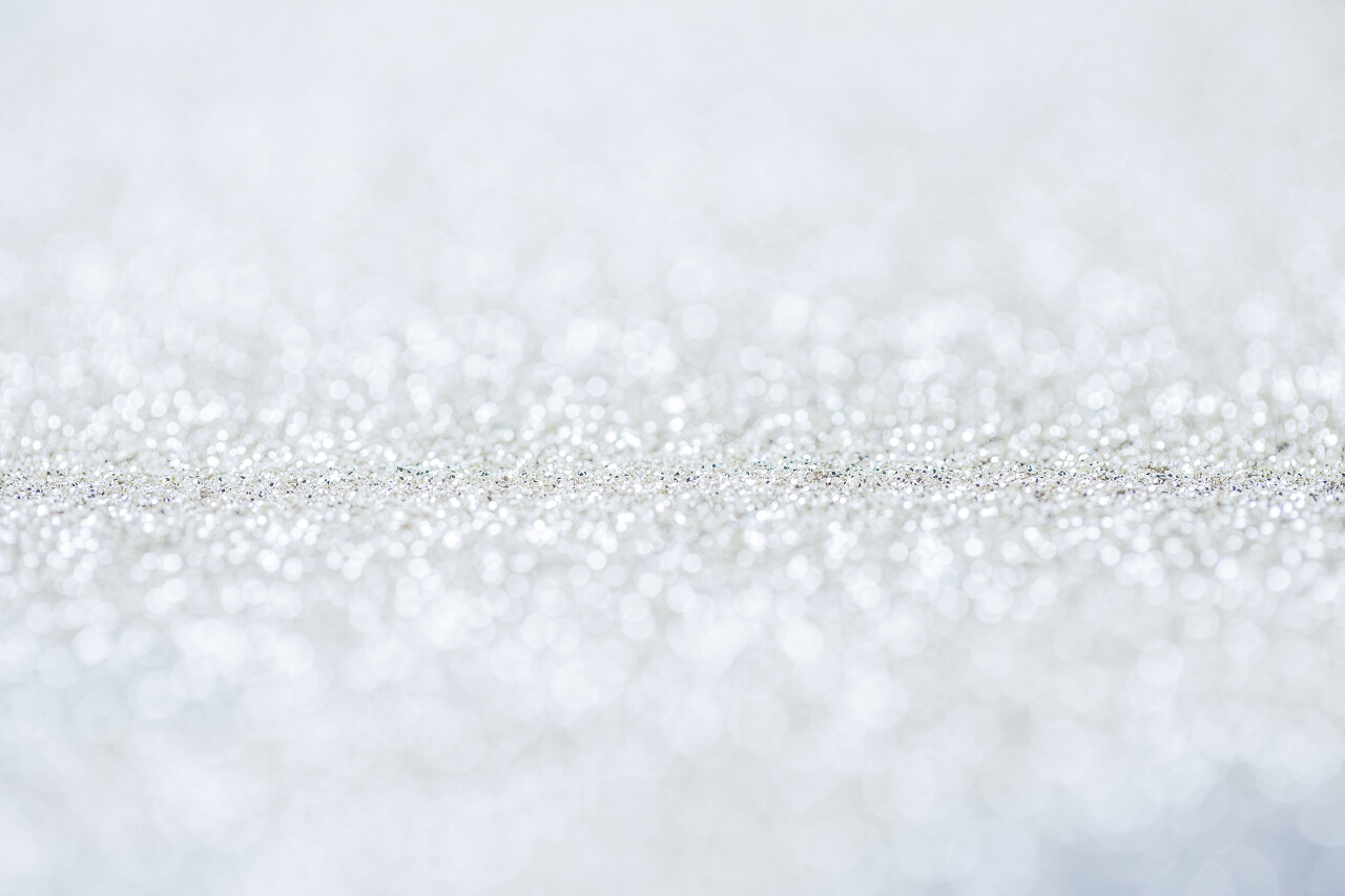 银闪闪发光的亮片