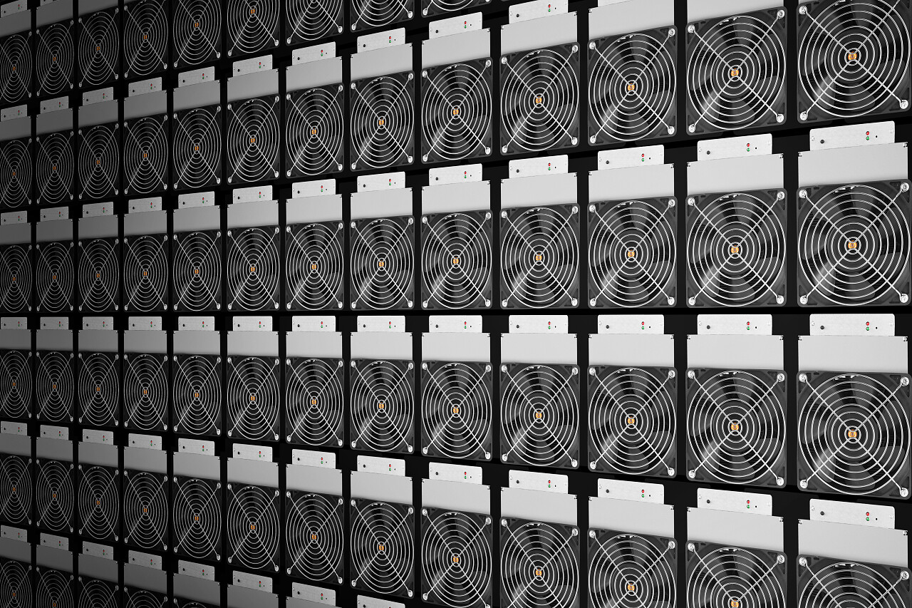 比特币和采矿场