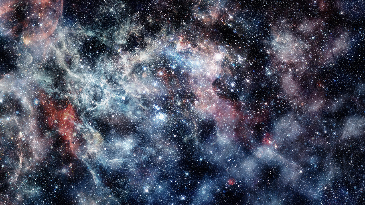 天空的繁星多么的绚丽梦幻包容所有的幻想