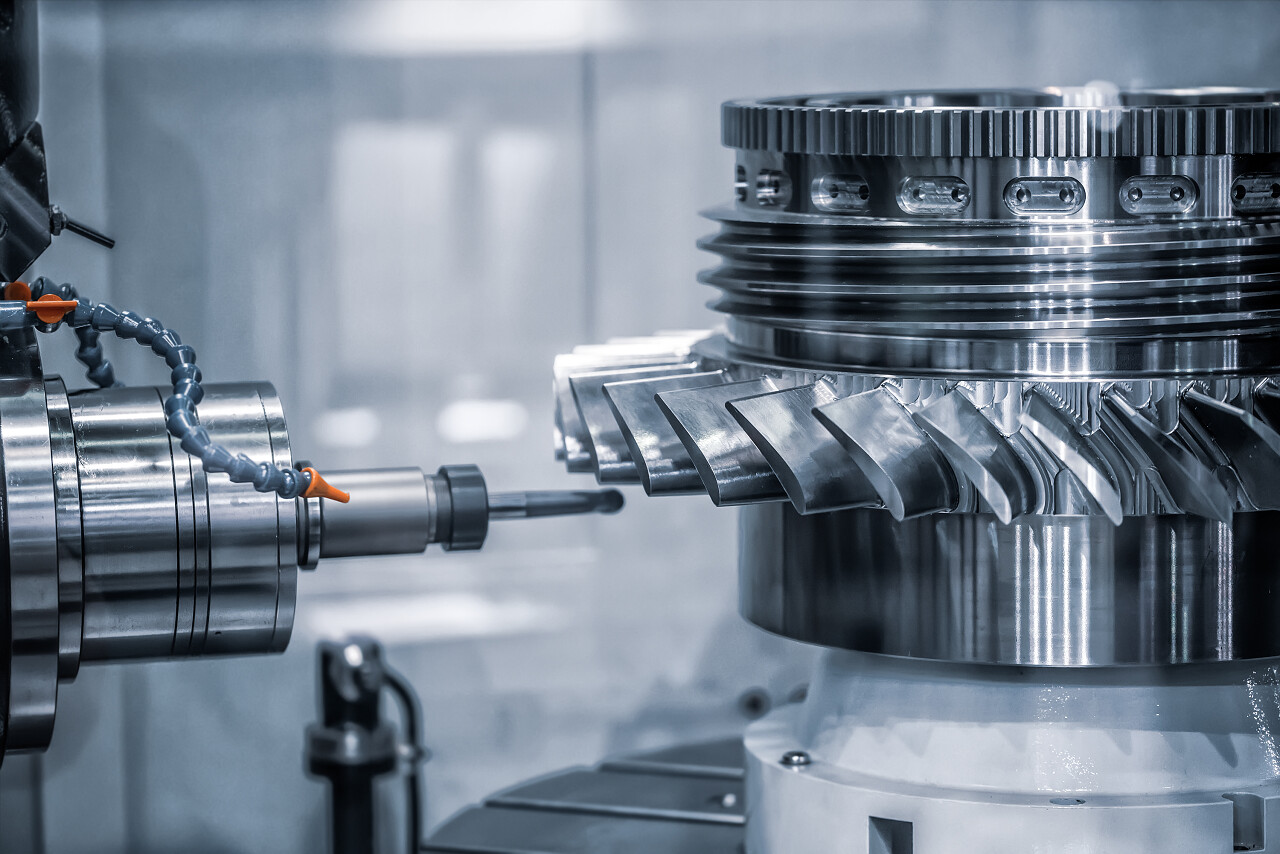 金属加工数控铣削机床切削金属的现代加工技术