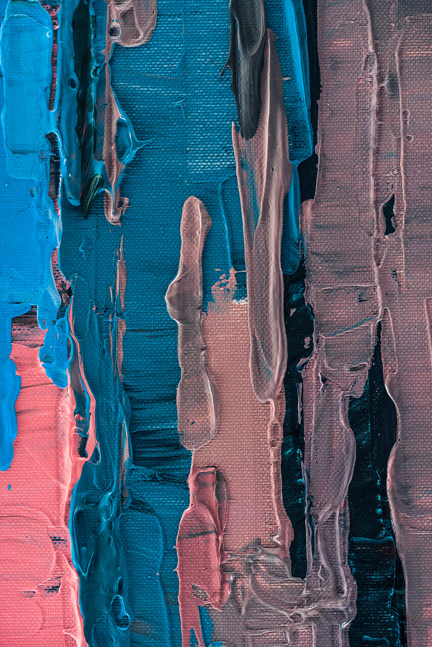 抽象背景与油漆刷子