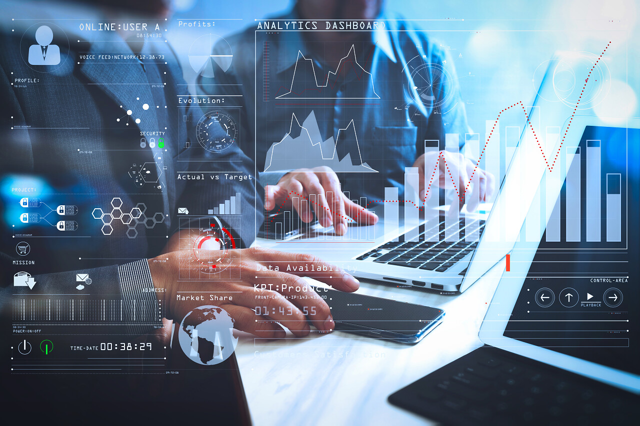 未来办公概念指标提升提高