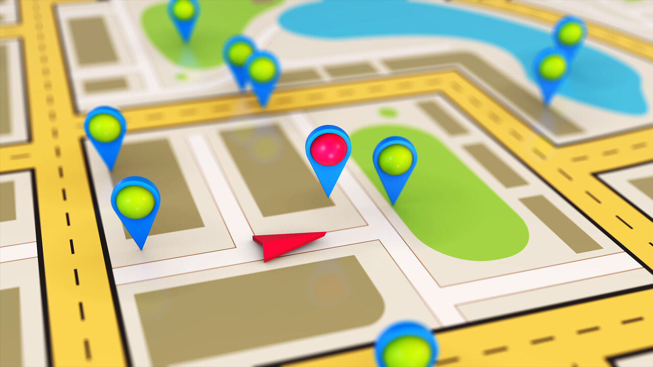 城市Gps旅游导航图