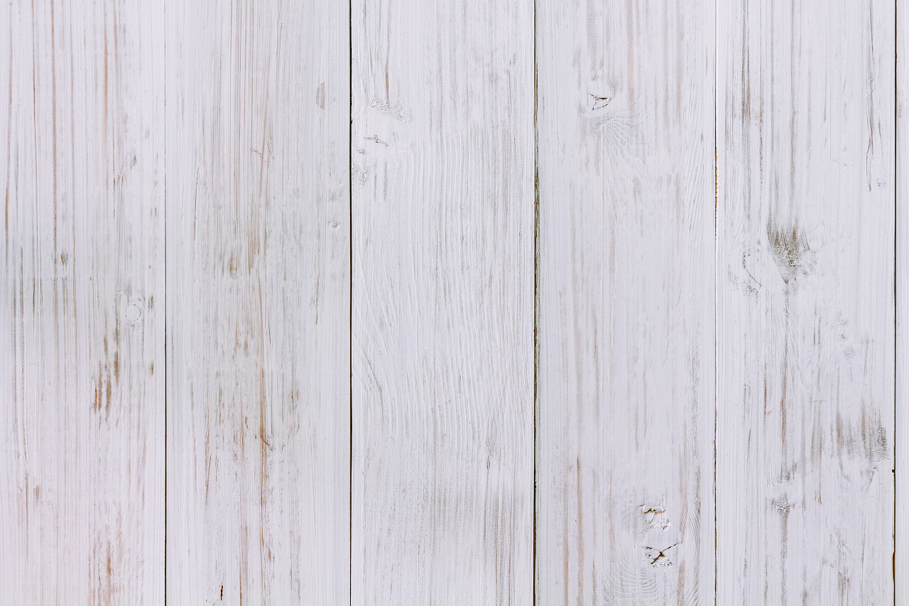 白色的木材纹理背景