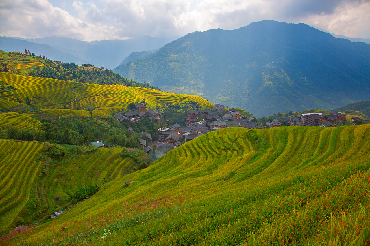 龙胜梯田桂林旅游广西