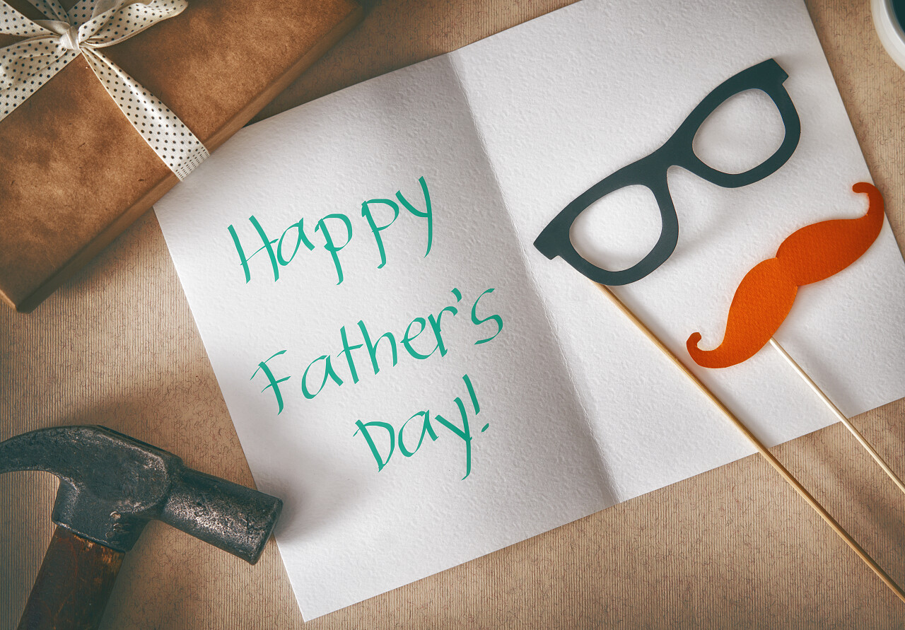 父亲节快乐明信片父亲节背景父亲节背景图