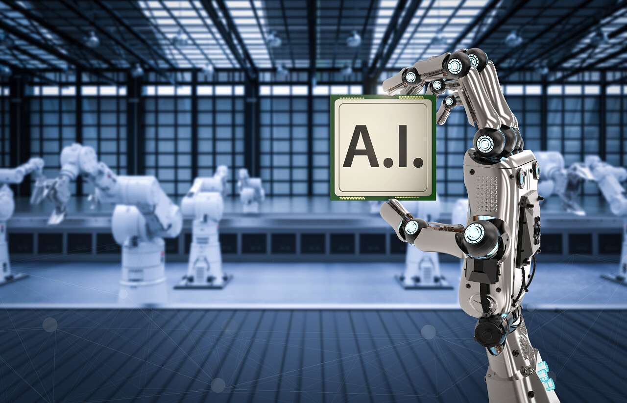 机器人手手持芯片