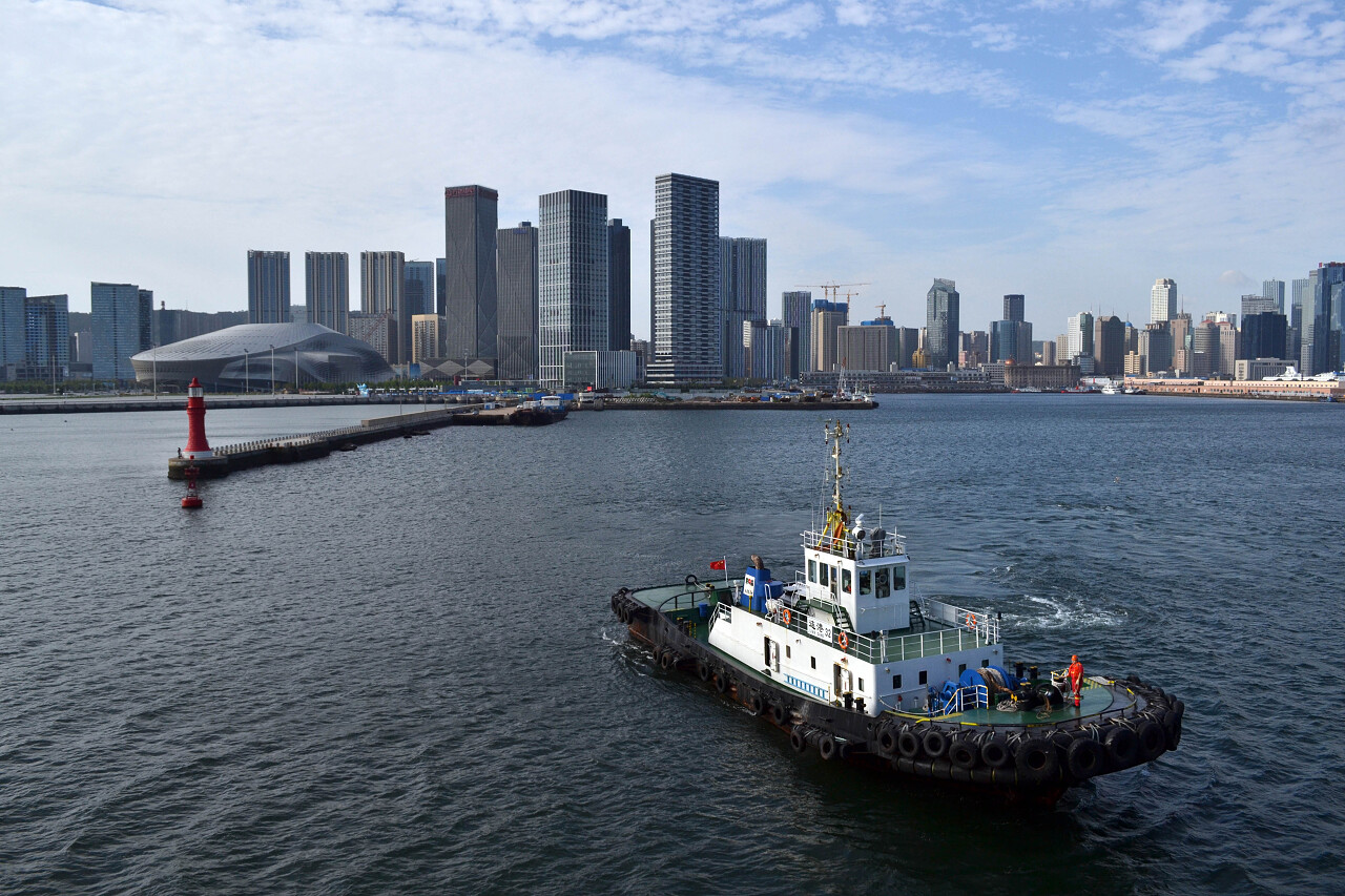 大连城市游轮风光大连旅游