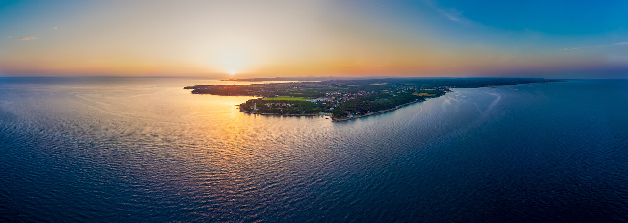 美丽的海岸线风景