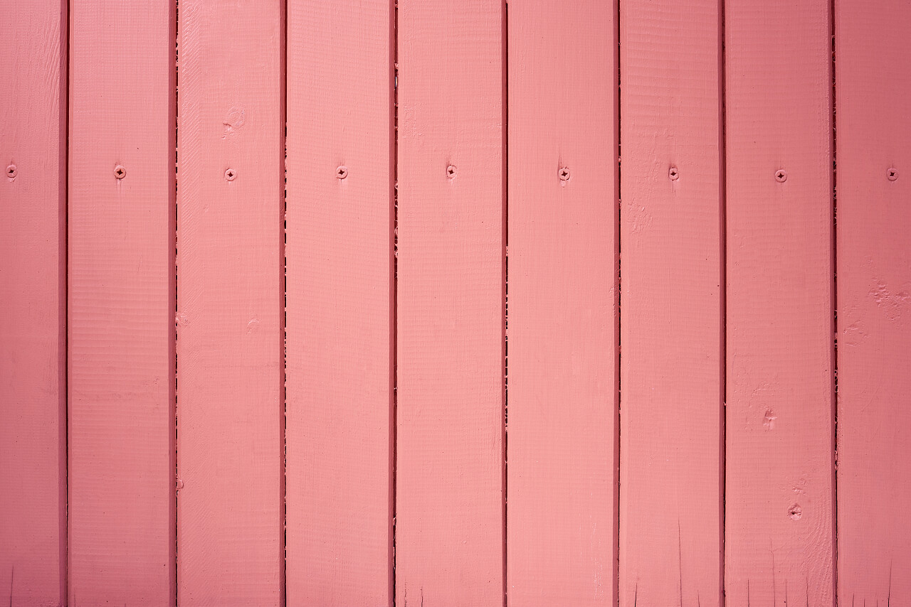 粉红色木板纹理全帧背景