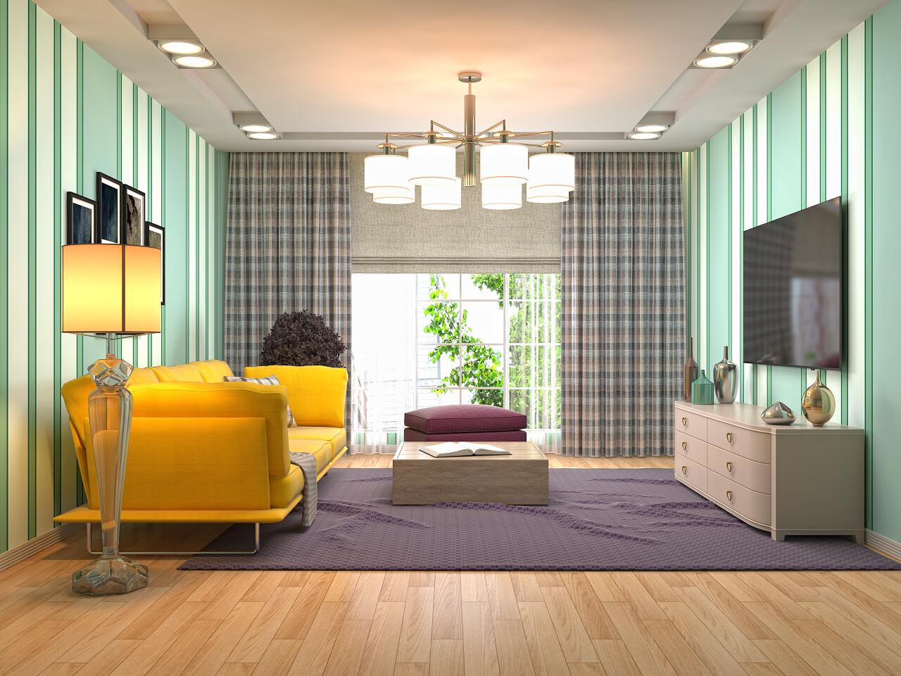 现代化客厅装修