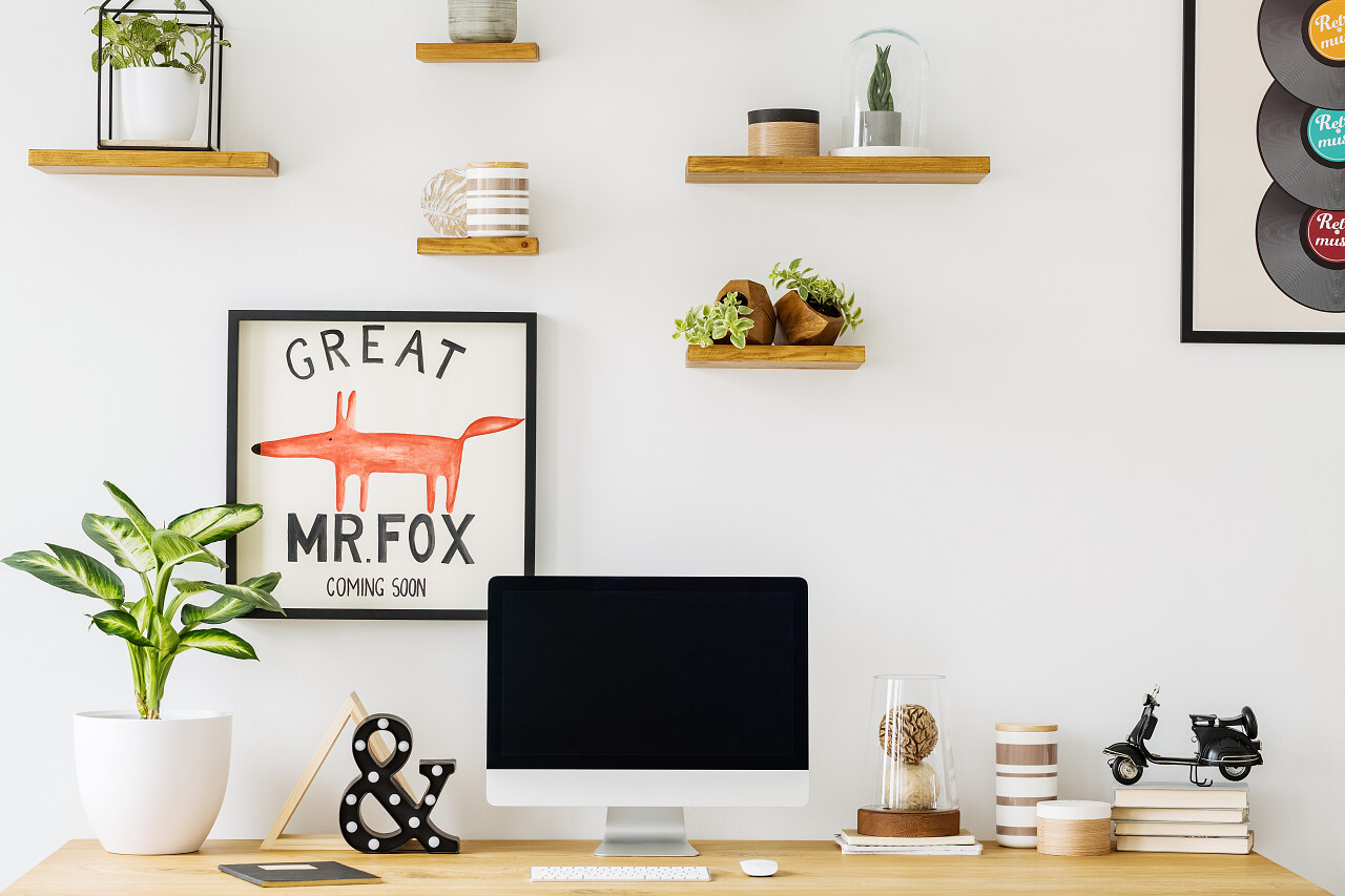 简约小清新办工作面