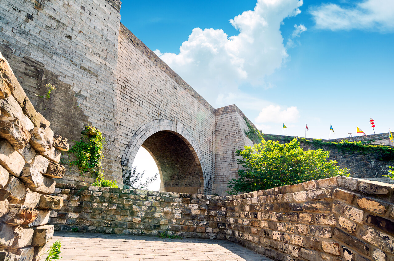 古城墙中华门南京旅游