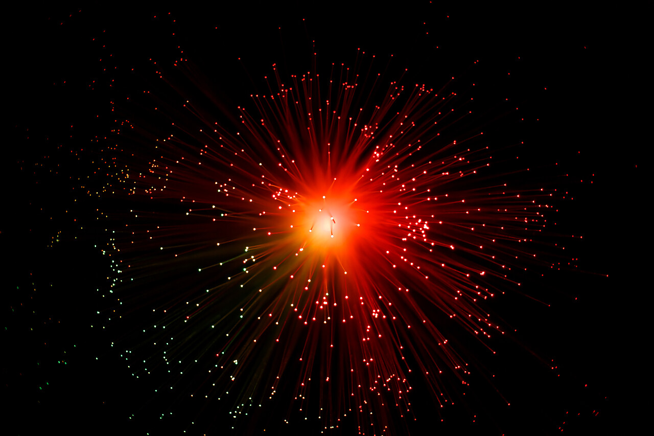 抽象创新型光纤光源背景